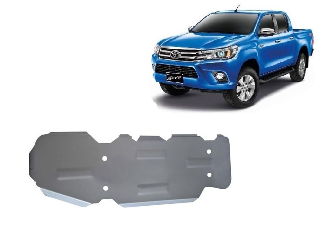Aluminium schutz für Treibstofftank der Marke Toyota Hilux Revo