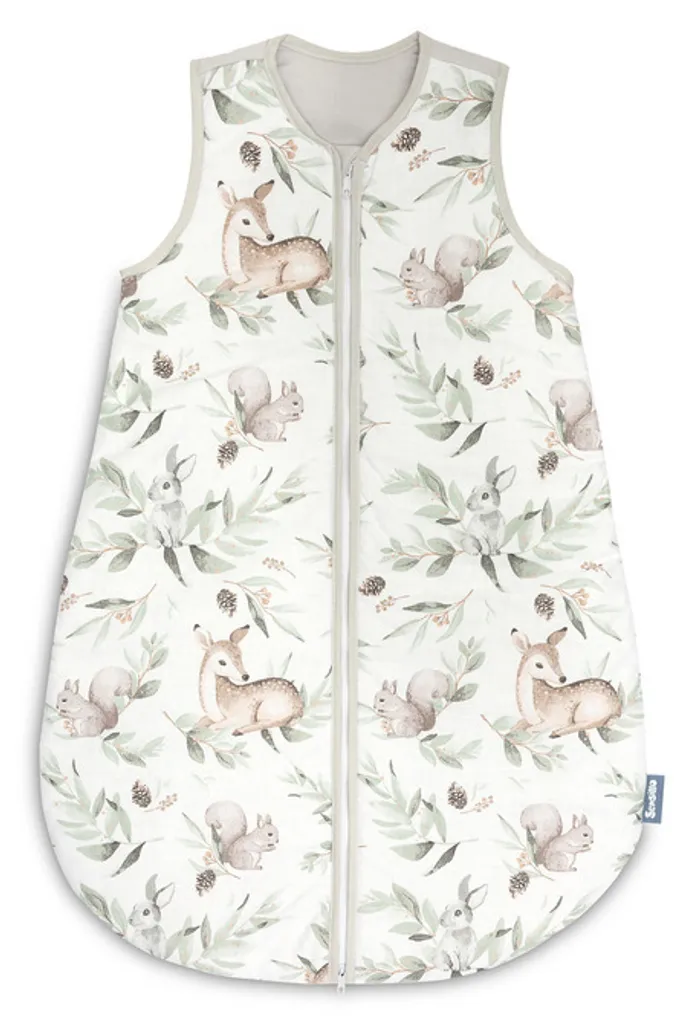 Gigoteuse Biche Grise 45x70 cm en Coton : Confort Thermique de Bébé