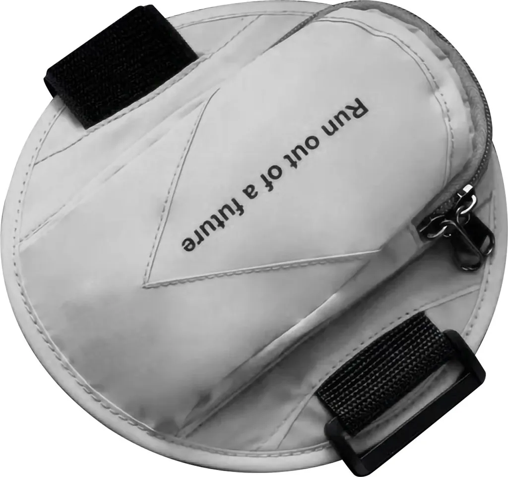 Custodia Polso Running Impermeabile Grigio: Alta Visibilità Sport