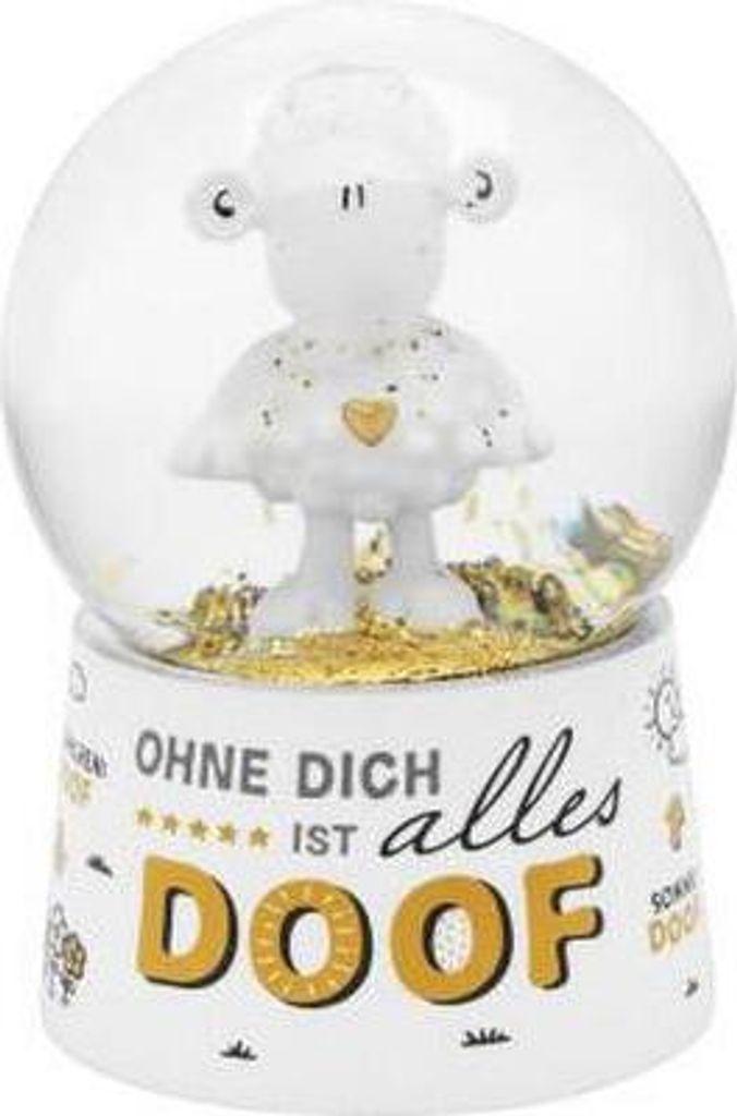 Traumkugel Motiv Ohne Dich ist alles doof