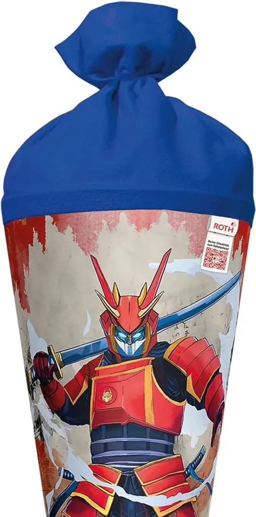 Cornet de Scolarité Tech Warrior 70cm pour la Rentrée des Classes - 6