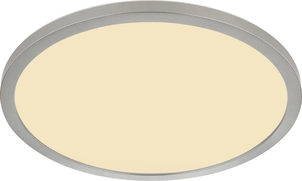 Globo Lighting Plafoniera LED Nichel Opaco - Lampada Soffitto Moderna