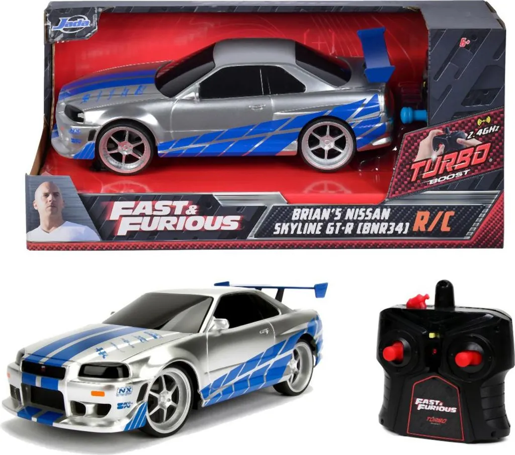 Réplique Nissan Skyline Fast and Furious : Voiture RC Durable et Stable