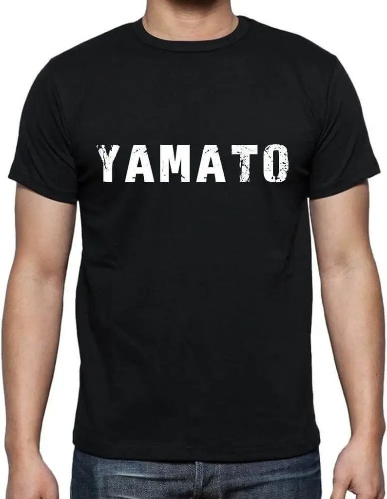 Herren Grafik T-Shirt Yamato Öko-Verantwortlich Vintage Jahrgang Kurzarm Lustige Druck Geburtstag Geschenk Mann