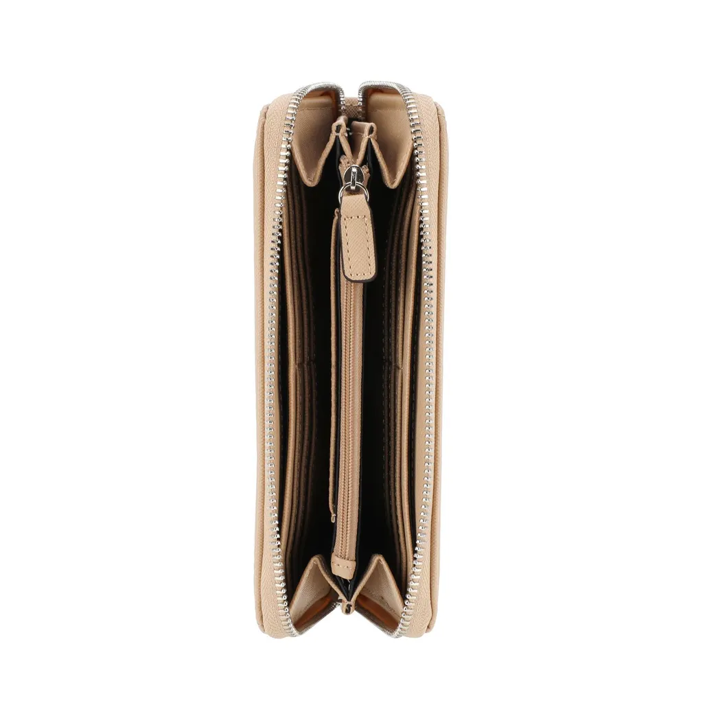 Porte-monnaie beige avec compartiments multiples GERRY WEBER Look At Me - 2