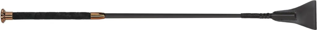 Cravache SilkTouch Crystal Gerte Coffee Fleck Springstock Grip Doux