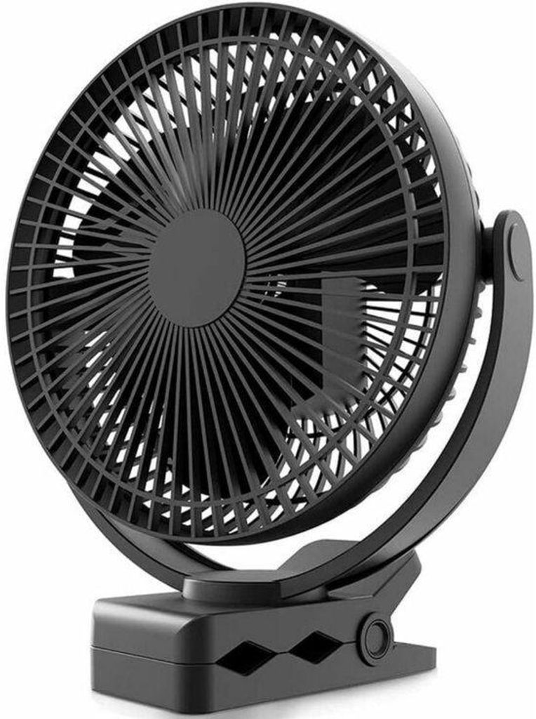 Ventilatore da tavolo a clip USB da 10000 mAh - Silenzioso, Immagine del prodotto 