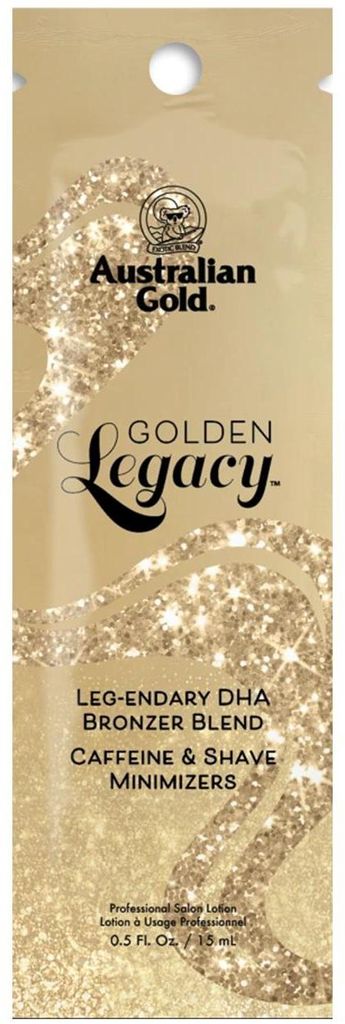 Australian Gold Golden Legacy Leg Endary DHA Bronzer Selbstbräuner für Körper – intensiver, langanhaltender Bräunungseffekt, 15 ml