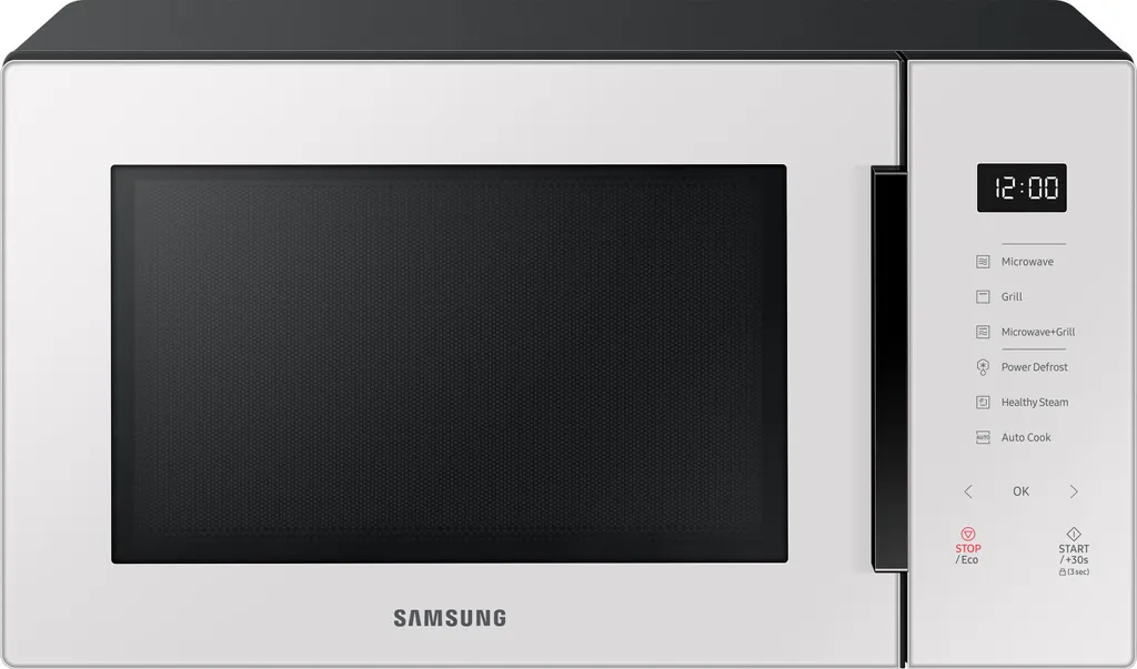 Samsung MG30T5018UE BESPOKE Grill Micro-ondes 30L 900W Blanc Pur