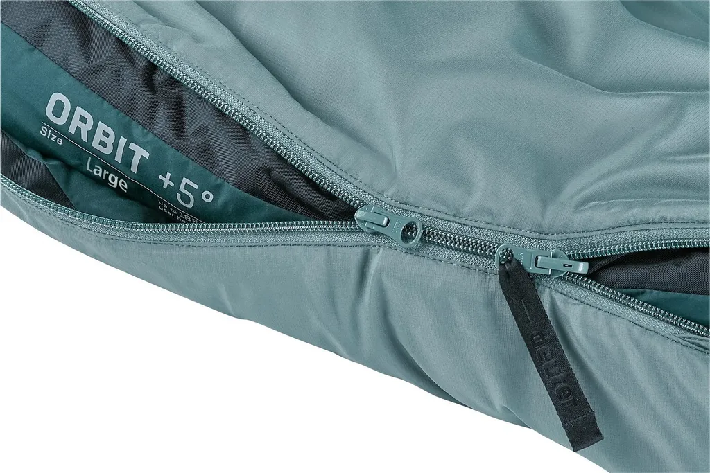 Sac de couchage synthétique Deuter Orbit +5° Reg gris Shale-Ink 1