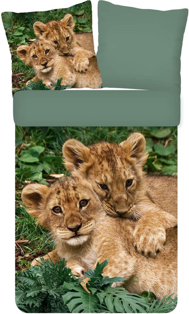 ESPiCO Bettwäsche Trendy Bedding Babylöwen Renforcé 135 cm Produktbild 