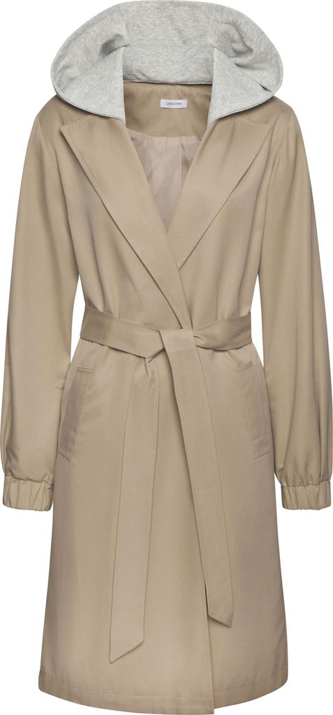 LASCANA Parka sand Größe 34