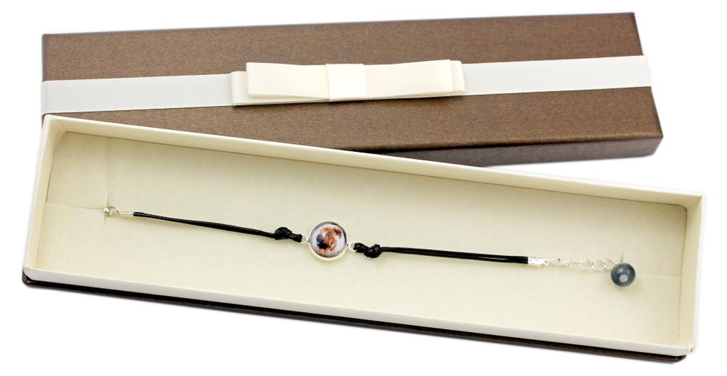 Chow Chow - Armband in einer Schachtel mit Ihrem Foto, femininer Schmuck, ein ausgezeichnetes Geschenk der Marke Art-Dog.