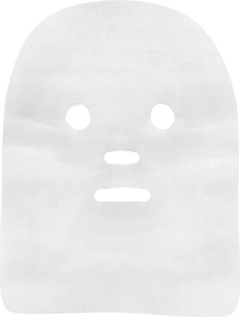 Gesichtsmaske aus Gaze, 100 % BAUMWOLLE, 25 x 36 cm, 100 Stück