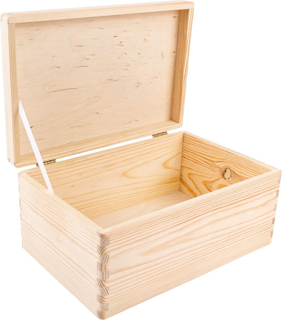 Creative Deco Boite de Rangement en Bois 30 x 20 x 14 cm Image du produit 