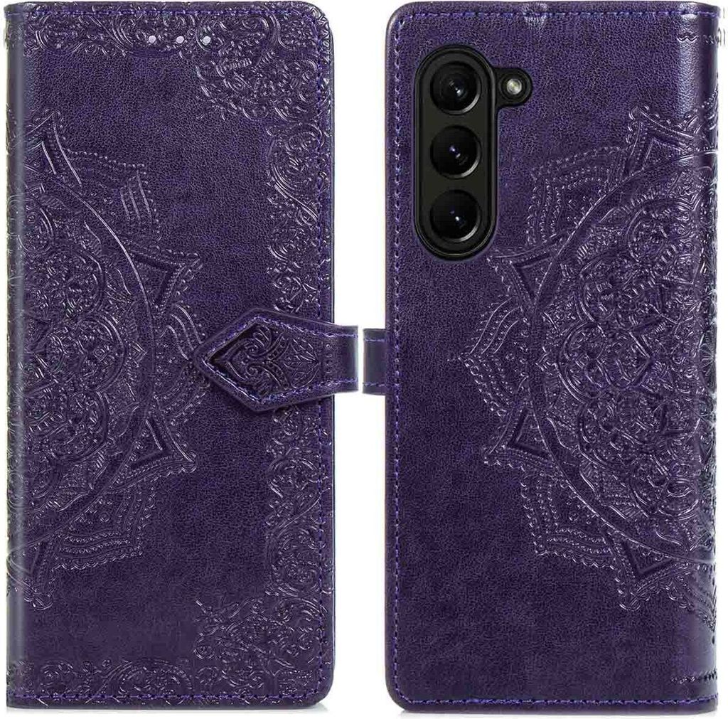 imoshion Mandala Klapphülle Samsung Galaxy Z Fold 5 - Violett