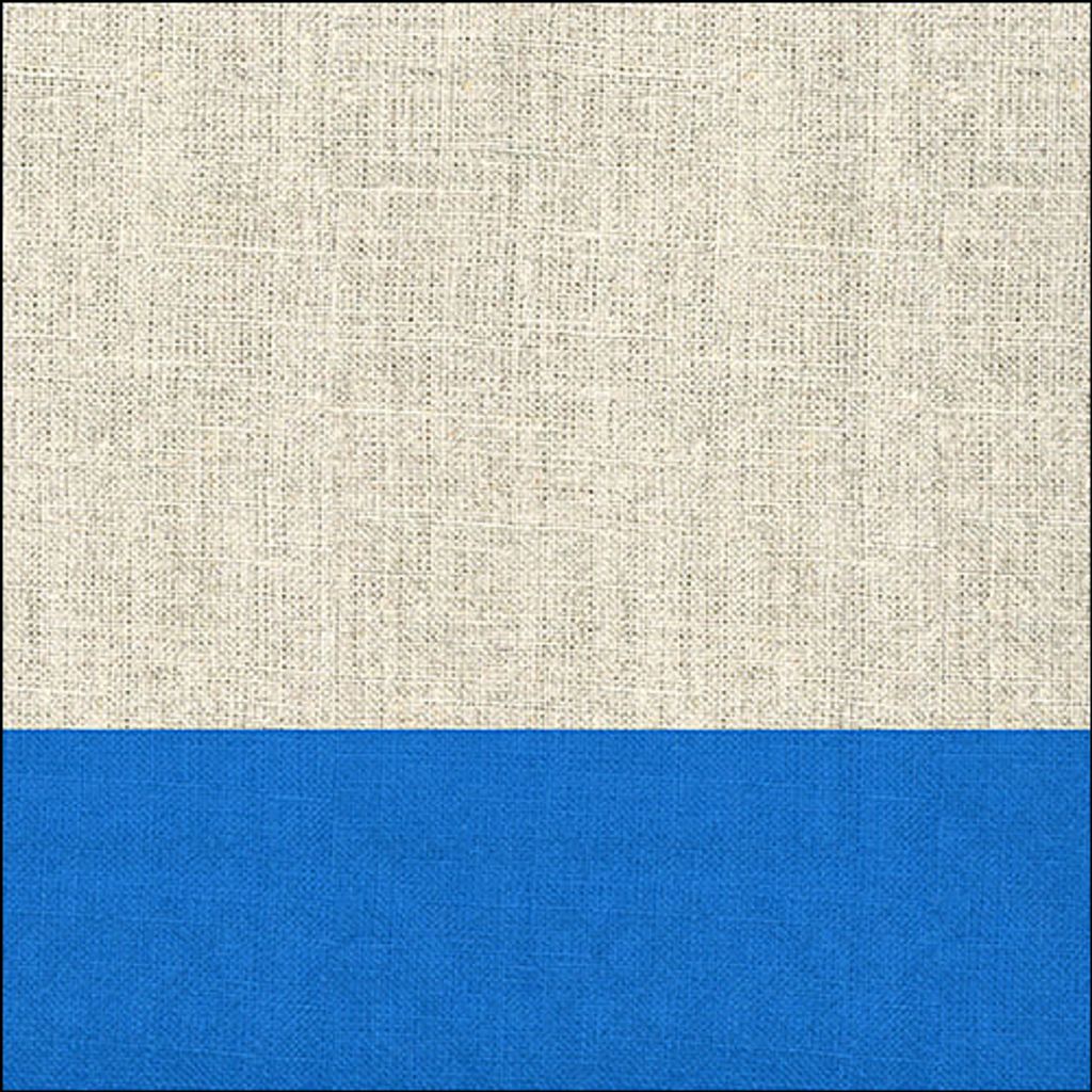 20 Servietten Leinenoptik 3-lagig 33x33cm Stoffoptik Leinen Vintage Landhaus, Farbe:blau