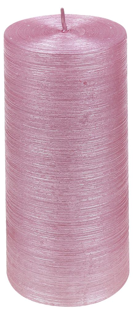 Stumpenkerze "Glory" Rosé 150/68 mm Produktbild 