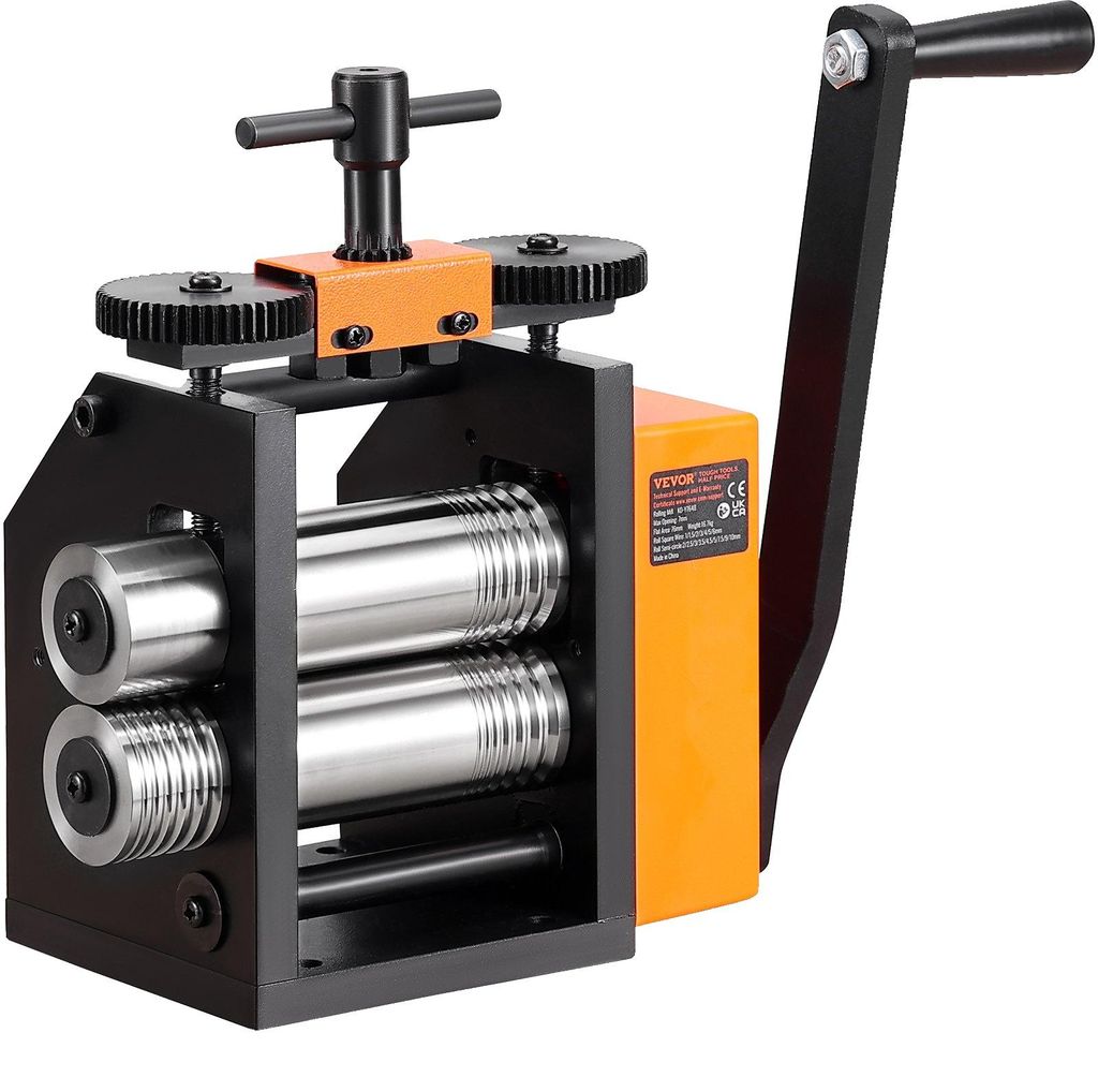 VEVOR 3 in 1 laminatoio manuale 75 mm laminatoio combinato, Immagine del prodotto 