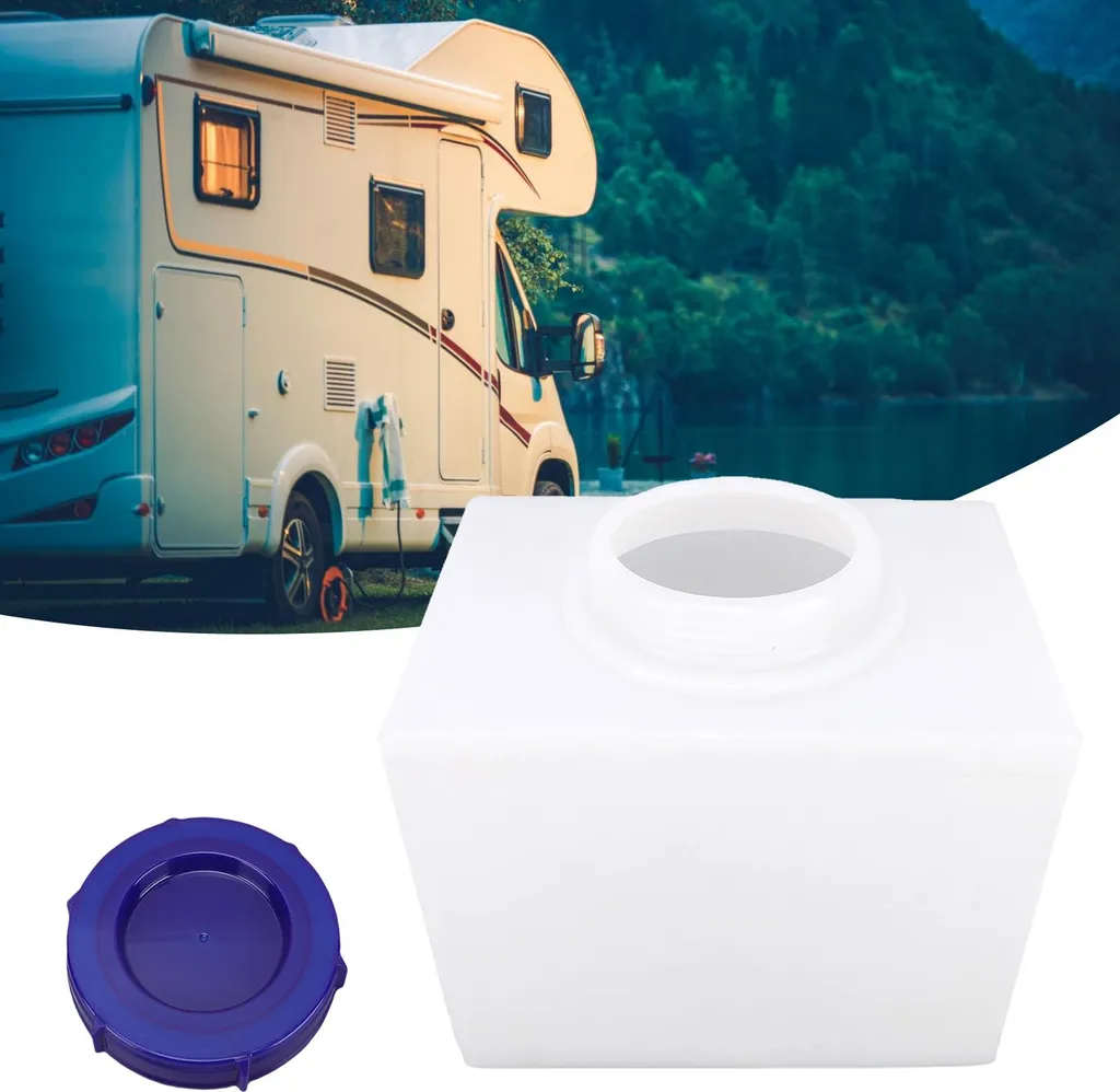 Réservoir d'eau RV 3 gallons blanc en PEHD alimentaire pour camping-car - 4