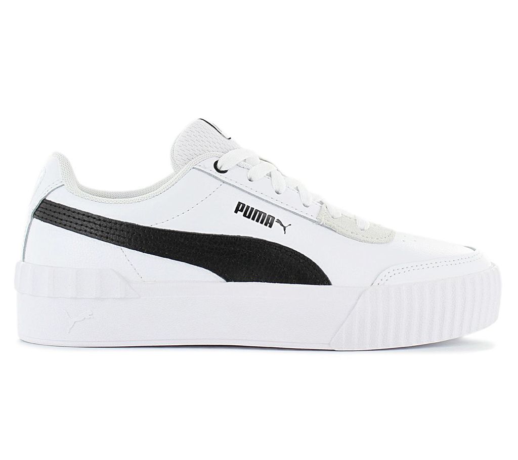 Puma Carina Lift - Damen Plateau Schuhe Weiß 373031-02 , Produktbild 