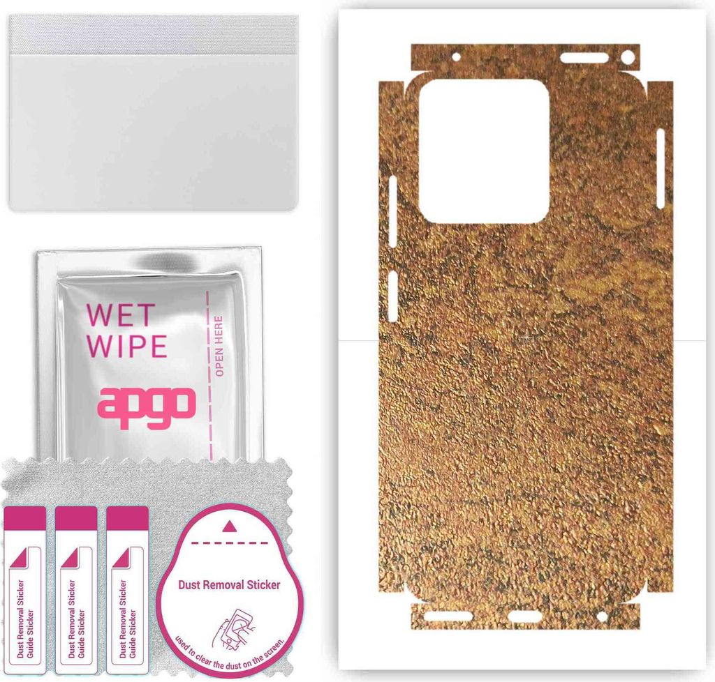 apgo Rückseite + Seiten Schutzfolie, Skin, kompatibel mit Xiaomi Redmi Note 12s, Hinten Displayschutzfolie aus Vinylfolie, kratzfest, einfache Mon...