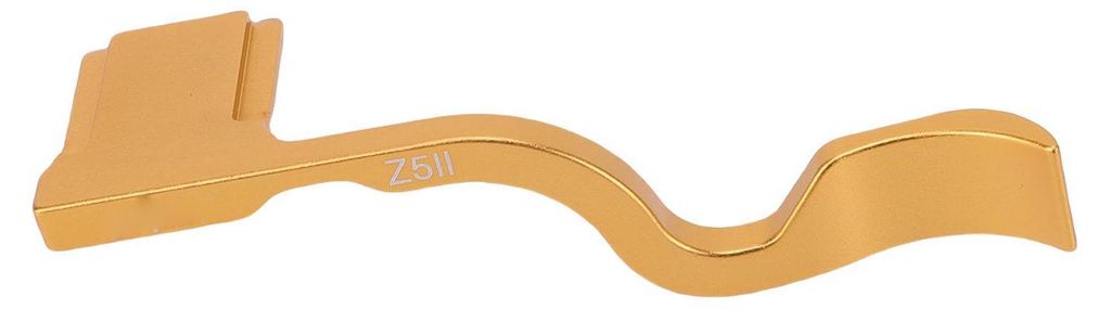 Daumengriff mit Blitzschuhabdeckung, passend für Nikon Z5II Z6III Z6II Z5 Z7 Kamera, Aluminium-Up-Rest-Handzubehör, Gold