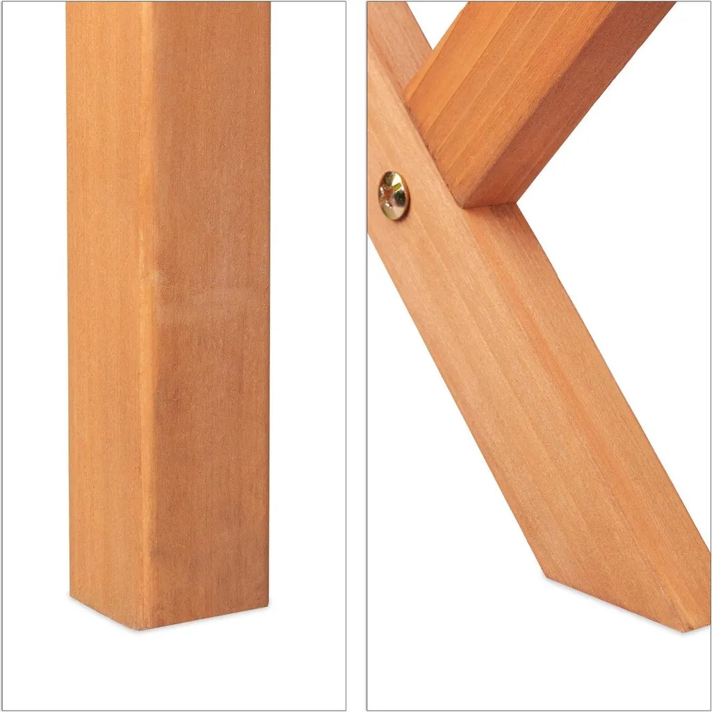 Escalier fleuri avec treillis en bois résistant aux UV et intempéries - 7