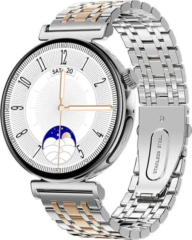 Aureline Orologio Intelligente Donna - AMOLED 1.28 Chiamate BT