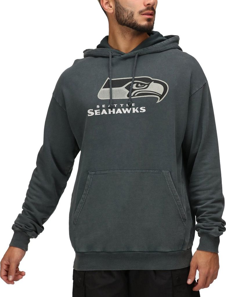 Felpa Con Cappuccio Re:covered New England Patriots Washed: NFL Ufficiale, 100% Cotone, Taglia XL - 3