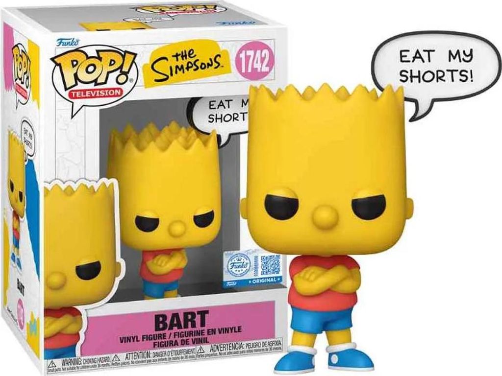 Figurka winylowa FUNKO Pop! The Simpsons Bart - Edycja Zdjęcie produktu 