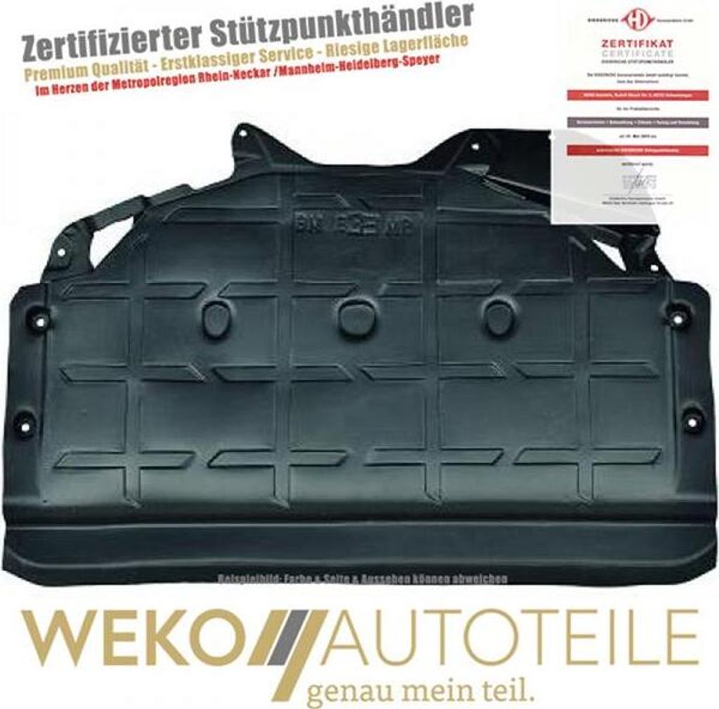 Motorabdeckung vorne DIEDERICHS 8122322 für BMW