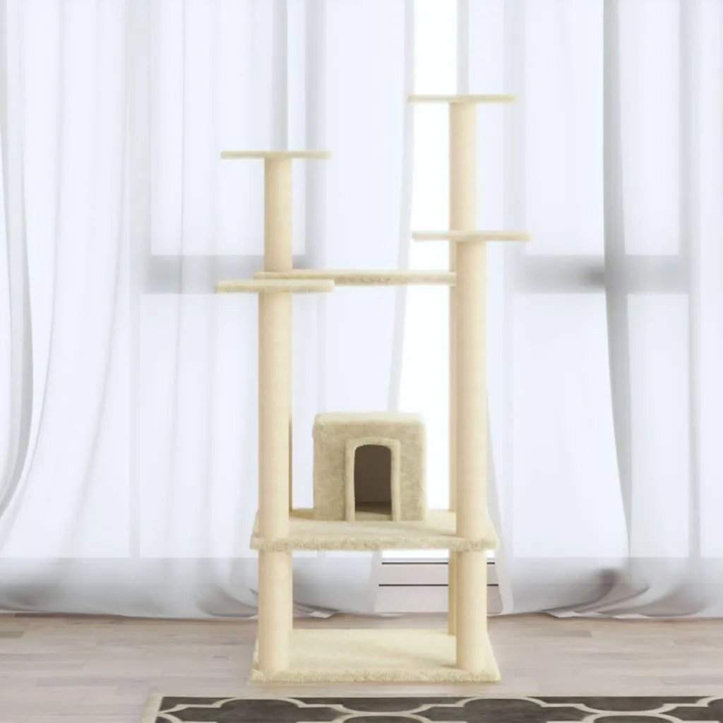 Recensione Graffiatoio vidaXL 110 cm | Sisal e Peluche Grigio Chiaro - 11