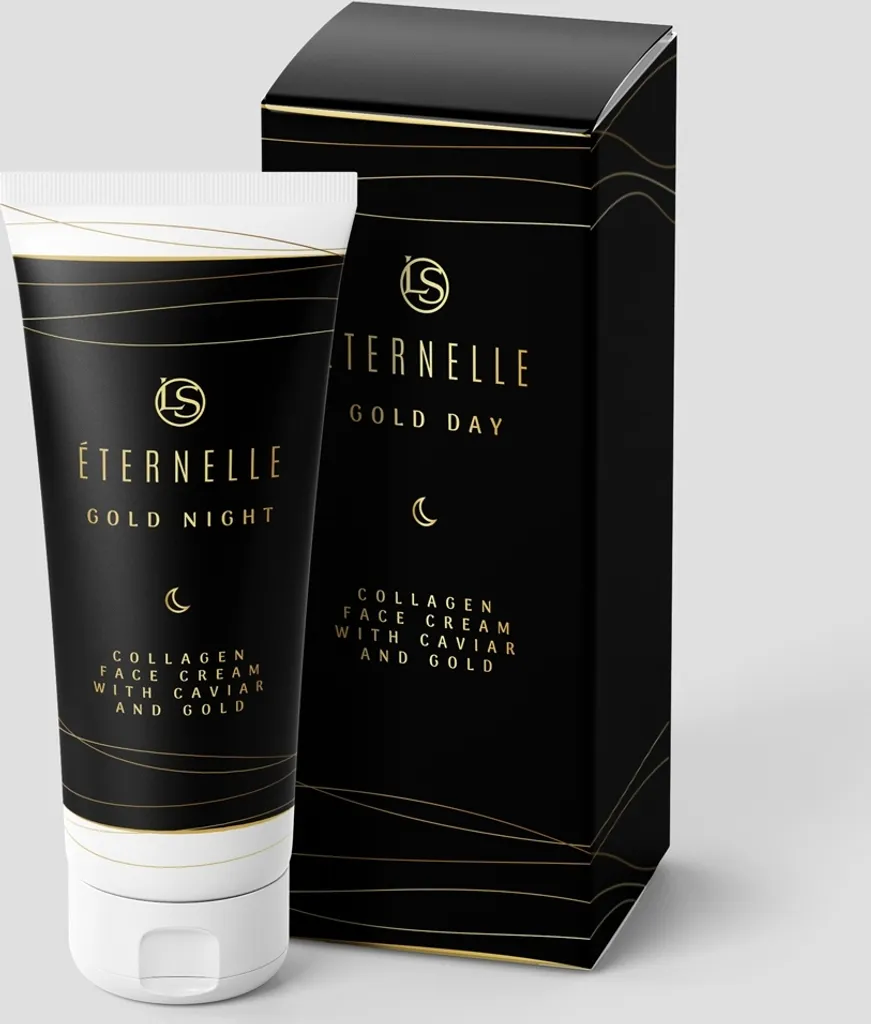 Soin de Nuit Eternelle Gold Night - Crème Anti-Rides Intense Visage 50ml