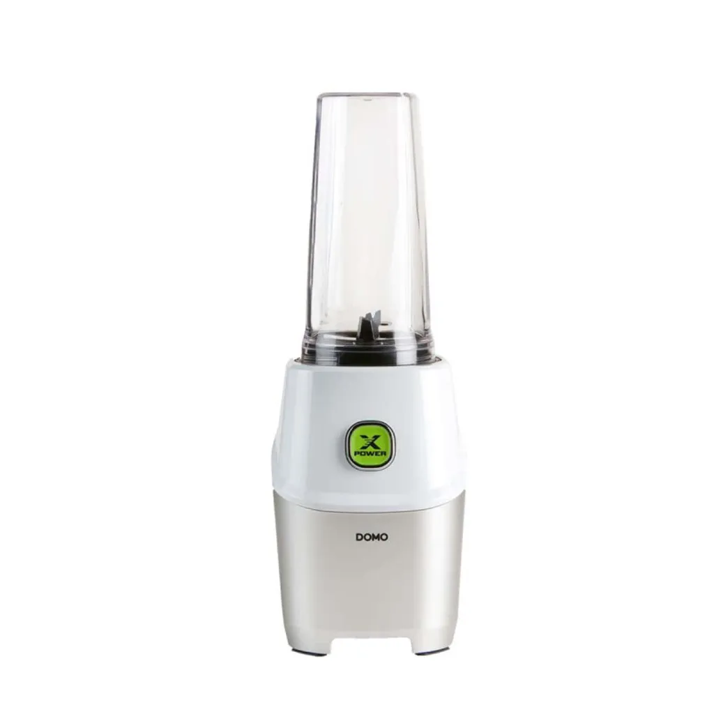 Blender Domo DO700BL X Power 1000W blanc et argent de 0.6L compact