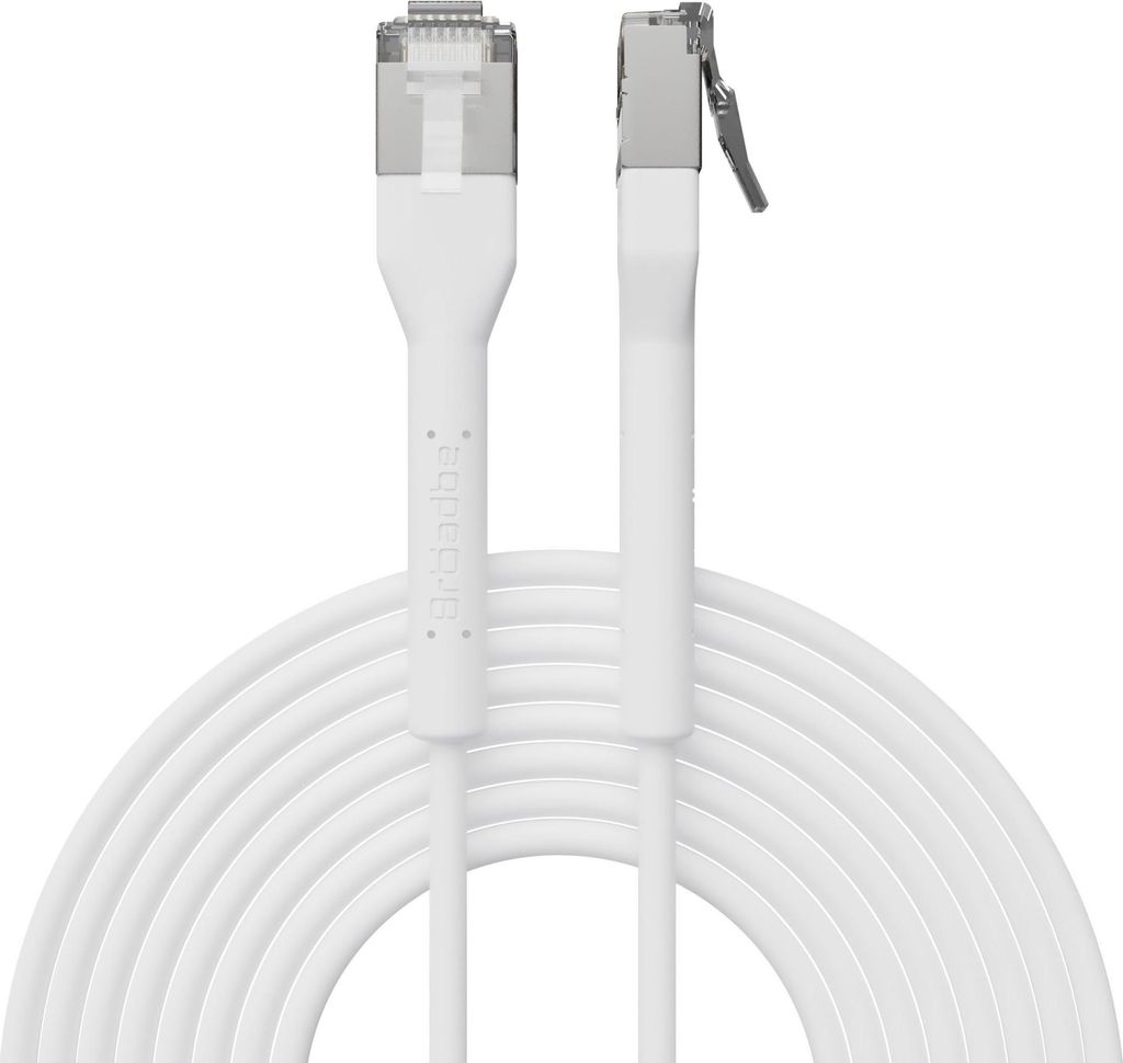 Broadbe Slim Patch Cable 10G White 2m Obrázok produktu 
