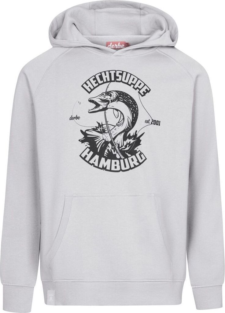 DERBE HAMBURG M-06-HD-HECHTSUPPE Herren Kapuzenpullover