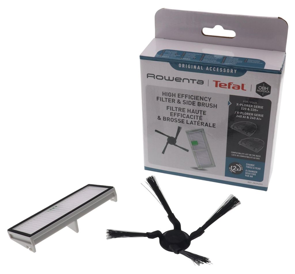 Rowenta kit filtro spazzola laterale robot aspirapolvere Immagine del prodotto 