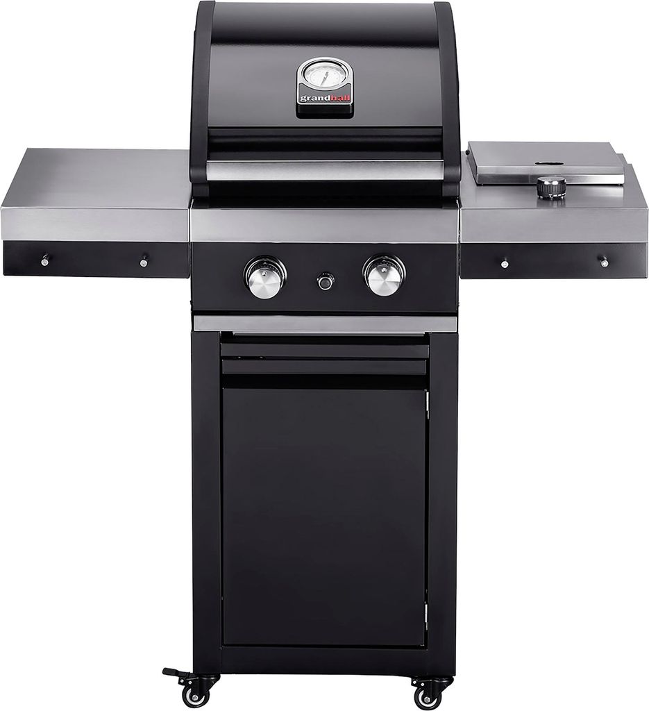 Grandhall Gasgrill Classic G2 Trolley 2 Brenner, 1 Seitenbrenner K02000238A