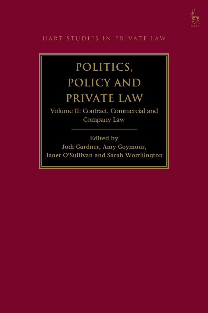 Politics, Policy and Private Law