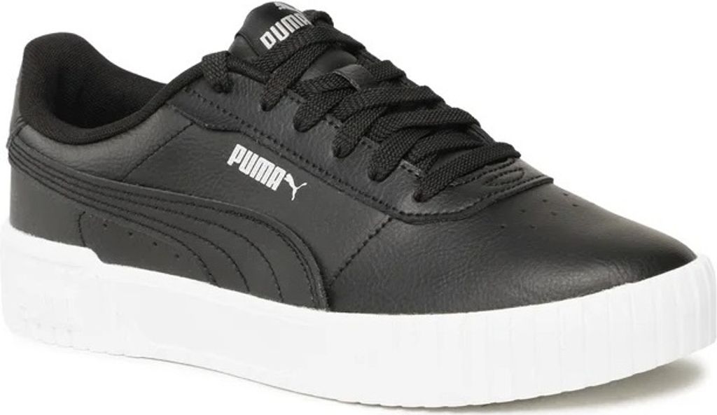 Puma Damen Schnürung Sneaker Leder Freizeitschuhe Carina Produktbild 