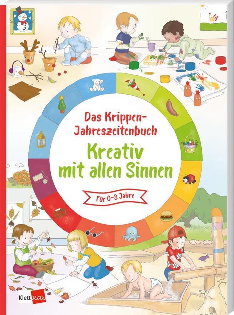 Das Krippen-Jahreszeitenbuch Kreativ mit allen Sinnen Produktbild 