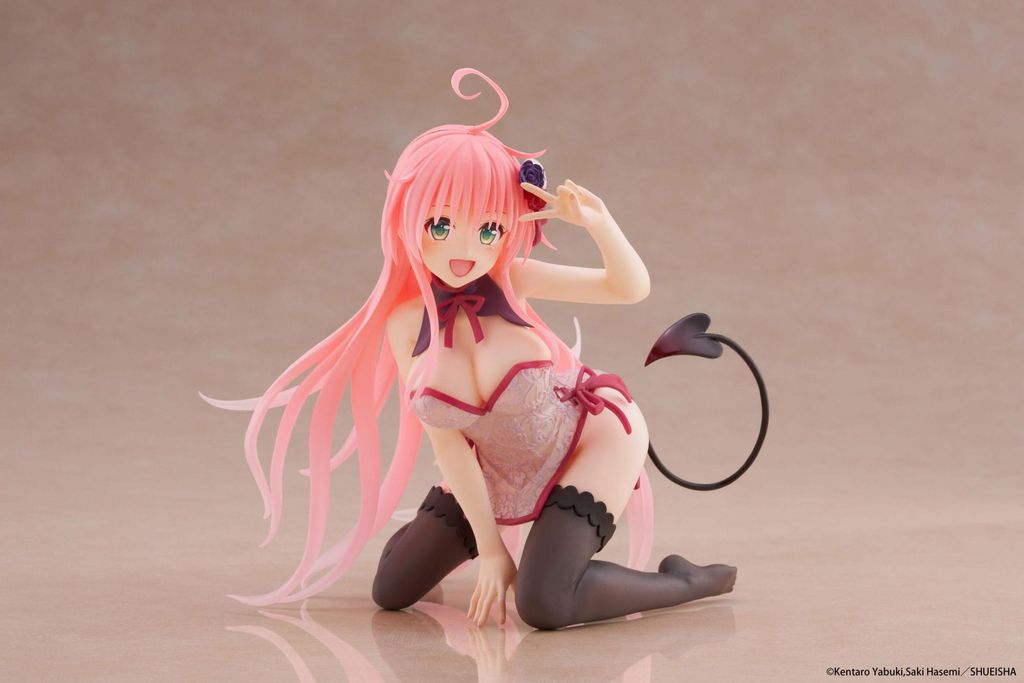 Taito - To Love-Ru Darkness Desktop Cute Figure Lala Chinese Dress Ver. 13 cm