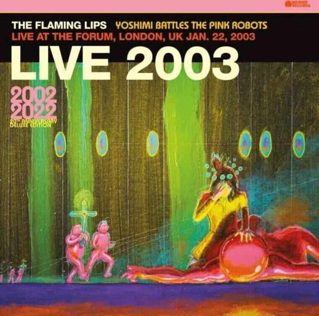 Album Live The Flaming Lips Forum London 2003 Double Vinyle Rose BBC