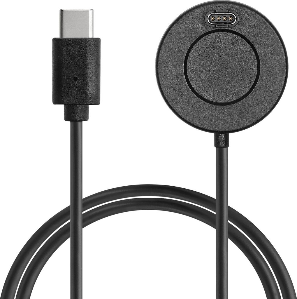 kwmobile USB C Ladekabel kompatibel mit Garmin Fenix 6S / 6 / 6x / Baro / Fenix 5S / 5S Plus / 5X - Kabel Charger - Smart Watch Typ C Ersatzkabel -