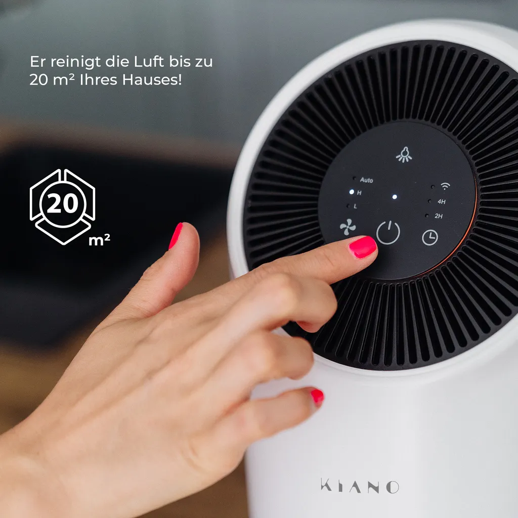 Crea la tua Oasi di Benessere con Kiano Fillo - Aria Pura HEPA - 6