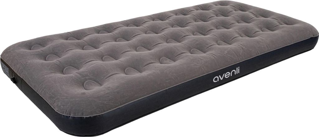 Avenli Luftmatratze Camping CloudCoil grau 191x99x22cm Produktbild 