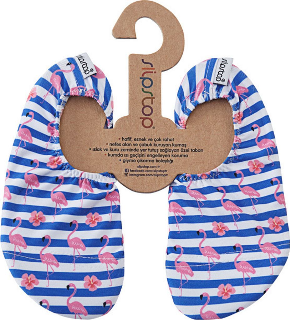 Slipstop Badeschuhe Turnschläppchen Flamingo 24-26 Produktbild 