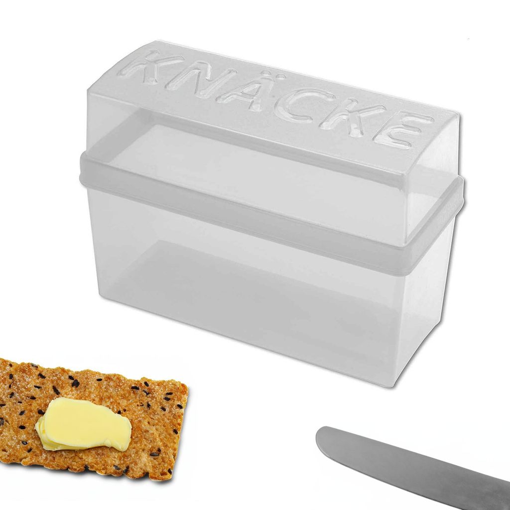 1er Knäckebrot Box Set, für Sauerteig, Roggen Crisp Knäcke Brotbox
