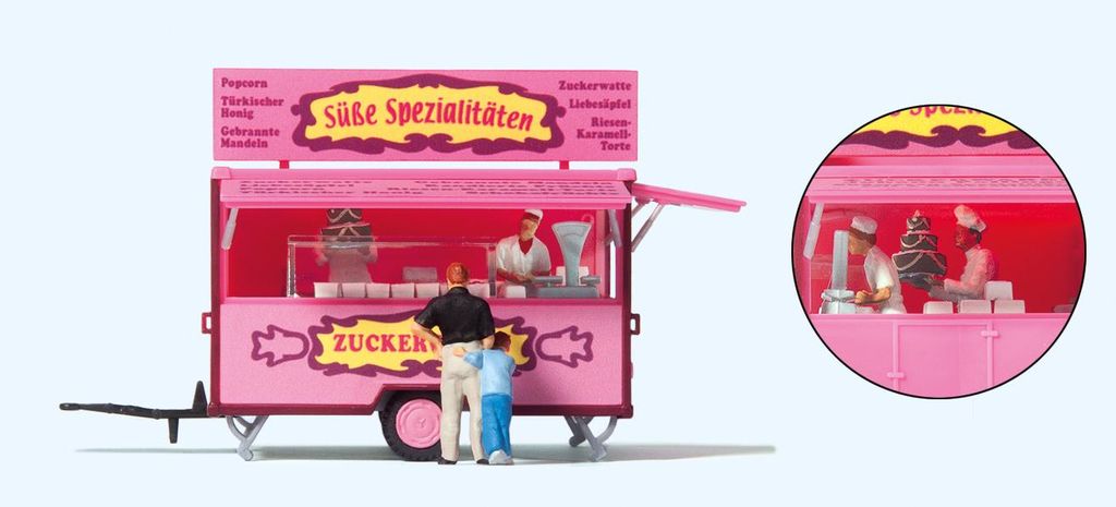Preiser Verkaufswagen "Süßwaren" 10748